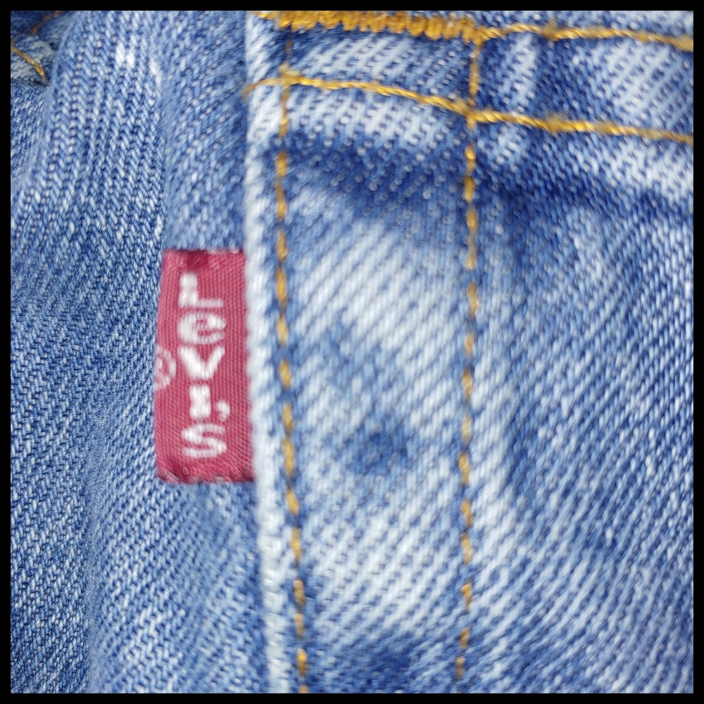 Vintage 1998 Levi's 505 34 x 30 Relaxed Fit Straight Leg - Picture 5 of 12